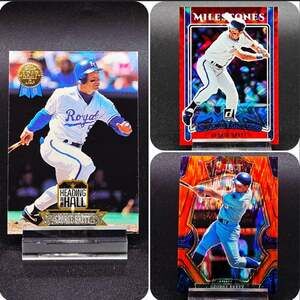 George Brett Orange Flash Xplosion /99 Heading for Hall Kansas City Royals Star